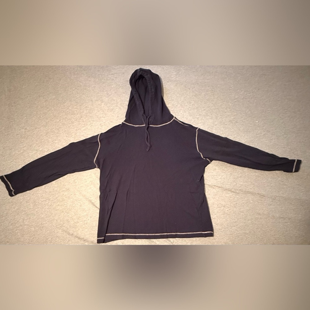 Men's Blue Hoodie Sweater